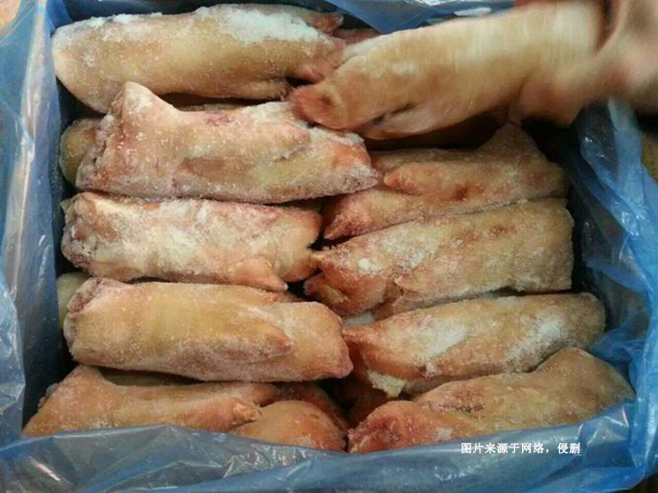进口西班牙冷冻猪手报关